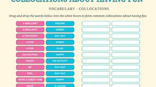 Prepare 7, Unit 15 "Collocations About Having Fun"