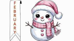 Робочий аркуш "Місяці року. Лютий". Months of the Year. February Worksheet