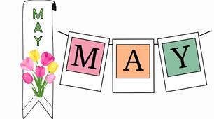 Робочий аркуш "Місяці року. Травень". Months of the Year. May Worksheet