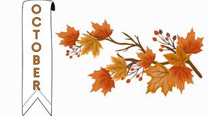 Робочий аркуш "Місяці року. Жовтень". Months of the Year. October Worksheet