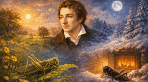 Дж. Кітс (1795-1821) («Про коника та цвіркуна»). Майстерність українських перекладачів творів зарубіжних авторів про природу. Пейзаж у літературі й інших видах мистецтва.