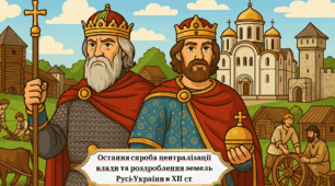 Остання спроба централізації влади та роздробленість земель Русі-України в ХІІ ст. Ч2