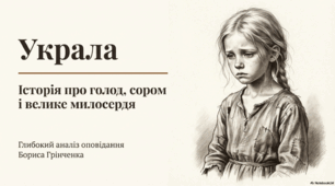 Презентація до твору Б. Грінченка "Украла"