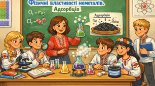 Фізичні властивості неметалів. Адсорбція