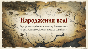 Презентація "В.Рутківський. "Джури козака Швайки""