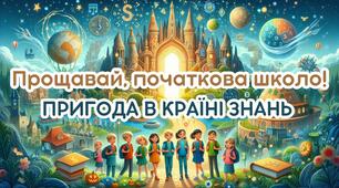 Прощавай, початкова школа! «Пригода в Країні Знань» 📌 для дистанційних уроків та онлайн-навчання