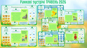 Ранкові зустрічі. Травень (21 навчальний день)