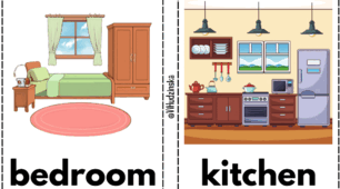 Flashcards Module 8 "My house" Smart Junior 1