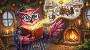 ✨🦉Вебквест сови Вигук. Врятуй Різдво разом із Вигуком! Таємниця різдвяної книги.