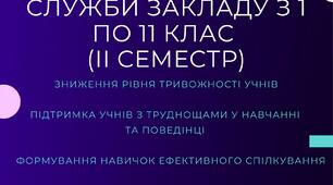 Корекційно-розвивальні заняття