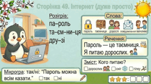 Читання по краплинці: 5 хвилинок щодня Сторінка 49. Інтернет (дуже просто)