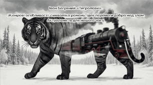 Іван Багряний «Тигролови».  Жанрові особливості, символіка роману, ідея перемоги добра над злом. Актуальність для нашого часу.