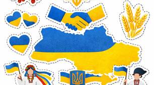 Аплікації до Дня Соборності України.