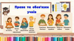 Матеріал "Права  та  обов'язки учнів"