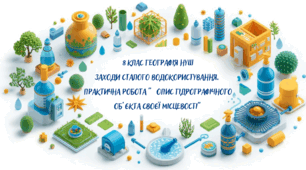Заходи сталого водокористування. Практична робота "  Опис гідрографічного об’єкта своєї місцевості"