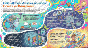 Айзек Азімов. «Фах». Негативні наслідки зображеної системи освіти: автоматизація розвитку особистості, нівелювання її індивідуальних прагнень, ігнорування її свободи волі.