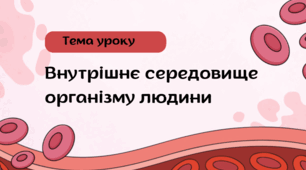 Перезентація "Внутрішнє середовище організму людини"