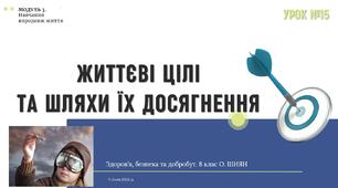 Життєві цілі та шляхи їх досягнення. 8 клас. О. ШИЯН.