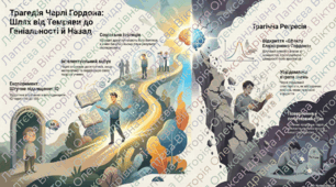 Деніел Кіз. «Квіти для Елджернона». Сутність зображеного медичного експерименту; спричинені ним зміни у свідомості та суспільному становищі Чарлі Гордона; його життєвий крах.