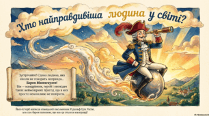 Распе Р.Е. «Пригоди барона Мюнхгаузена» («За волосся», «Перша подорож на Місяць»)