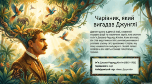 Джозеф-Редьярд Кіплінг. «Мауглі».  Історія хлопчика, якого виховали тварини, його дружба з ними.