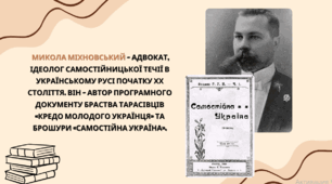 Презентація та доповідь: "Микола Міхновський та Дмитро Донцов"