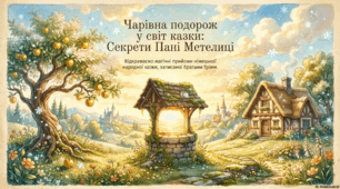 Німецька народна казка «Пані Метелиця». Антитеза як характерний прийом казки. Чесноти та вади казкових персонажів.