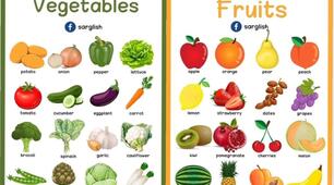 Конспект уроку з англійської мови на тему Vegetables and fruits