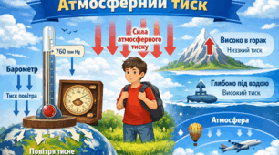 Презентація - "Атмосферний тиск" 6 клас