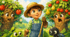 СЦЕНАРІЙ АНГЛОМОВНОГО ЗАХОДУ для учнів 2 класу "Tommy and his garden"