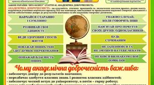 Про академічну доброчесність (для учнів та педагогів)