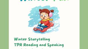 TPR Reading and Speaking with Flashcards. Частина 1.  "Winter Fun"