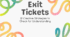 Інструмент для самооцінювання "Exit ticket".