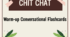 Розмовні картки. Chit Chat: Warm-up Conversational Flashcards.