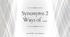 НМТ Synonyms 2. Ways of ... .