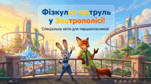 «Спеціальна місія для першокласників: Спортивний квест із Джуді Хоппс та Ніком Уайлдом»
