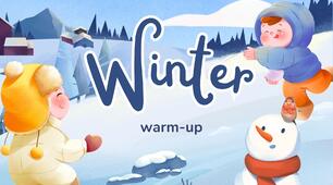 Winter warm-up for kids