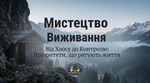 ТАКТИКА ВИЖИВАННЯ В ПРИРОДНИХ УМОВАХ
