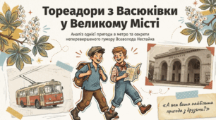 Всеволод Нестайко «Тореадори з Васюківки». Пригоди в метро та засоби комічного.