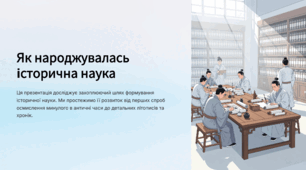 Як народжувалась історична наука
