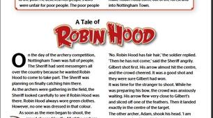 Reading Comprehension  “A Tale of Robin Hood”