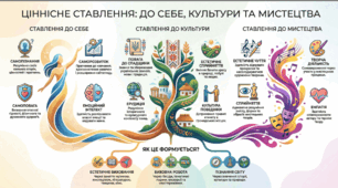 Ціннісне ставлення до себе. До культури та мистецтва.