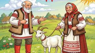 Ілюстрації до казки " Коза-Дереза"