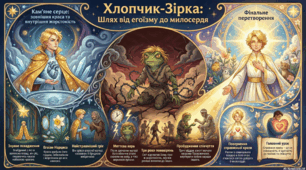 Інфографіка "Хлопчик-зірка"