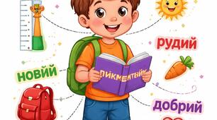 Вивчаємо прикметник цікаво. Велика казка про прикметник.