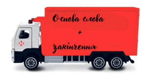 🚚 Дидактична гра «Слова із закінченням і без закінчення»