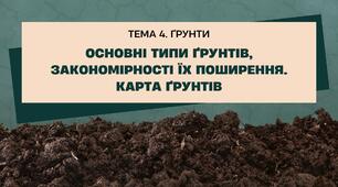 Презентація з географії для 8 класу на тему: «Основні типи ґрунтів, закономірності їх поширення. Карта ґрунтів»