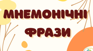 Плакати з мнемофразами. Мнемонічні фрази" (мнемотехніка). Правила з укр.мови. "