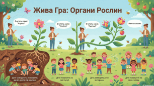 Картка "Жива гра"