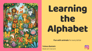 презентація "English Alphabet with Animals"
